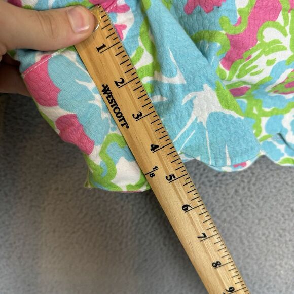 S Lilly Pulitzer Short Womens 8 The Buttercup Multicolor‎ Floral Print Beachy - Picture 4 of 7